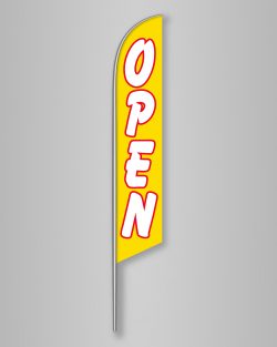 Open Yellow (white font)