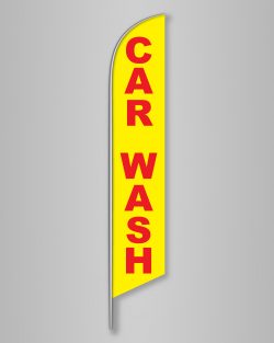 Carwash yellow/red